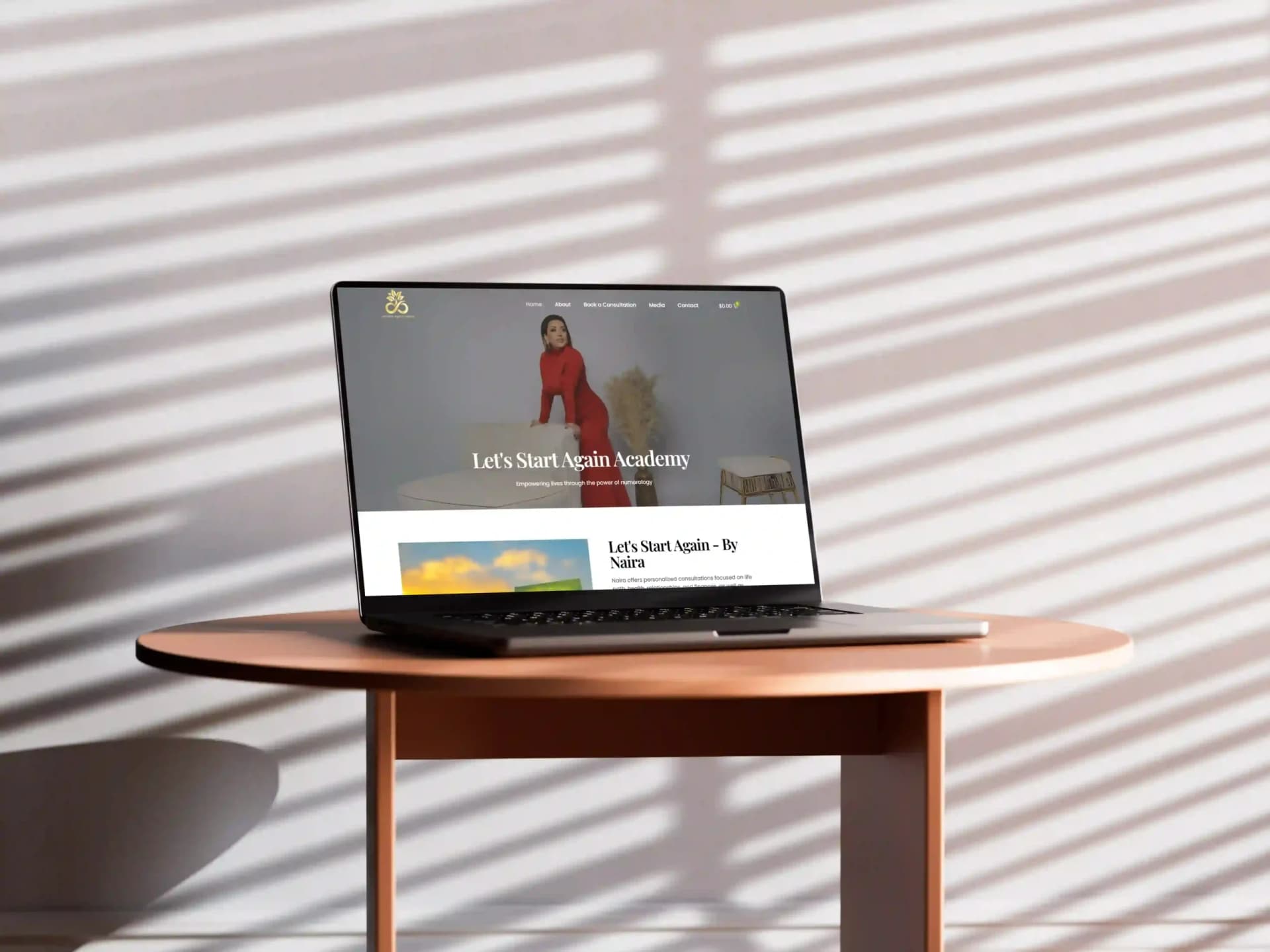 Let's Start Again website